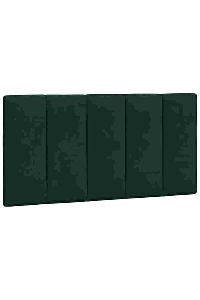 vidaxl Headboard Pillow , Hanko, green, 100 cm, Velvet