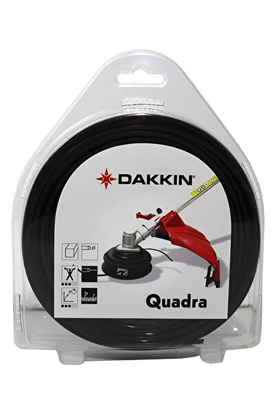 Dakkin MİSİNA SİYAH 4 KÖŞE 3.3MM 42 M H8100433 Tırpan Misinası