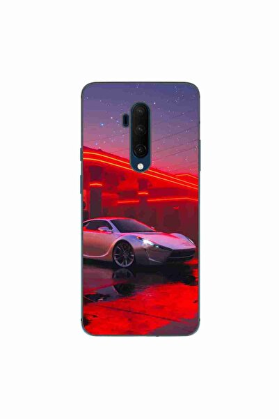 OEM Husa compatibila cu OnePlus 7T Pro Silicon Gel Tpu Model Future Car