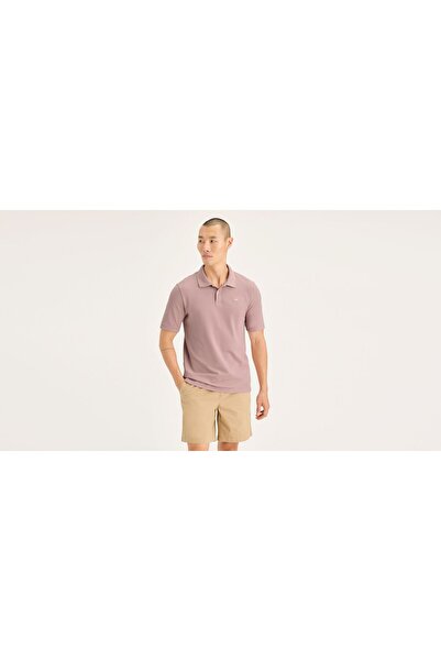 Dockers T3 POLO PALE MAUVE Ανδρικό Κόκκινο T-Shirt - A1159