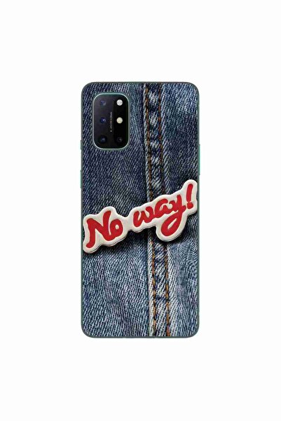 OEM Husa compatibila cu OnePlus 8T Silicon Gel Tpu Model No Way Jeans