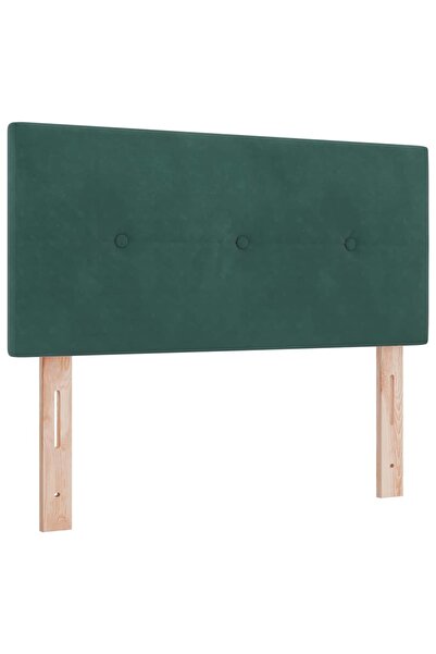 vidaxl Tăblie cap Verde închis 80 cm Catifea