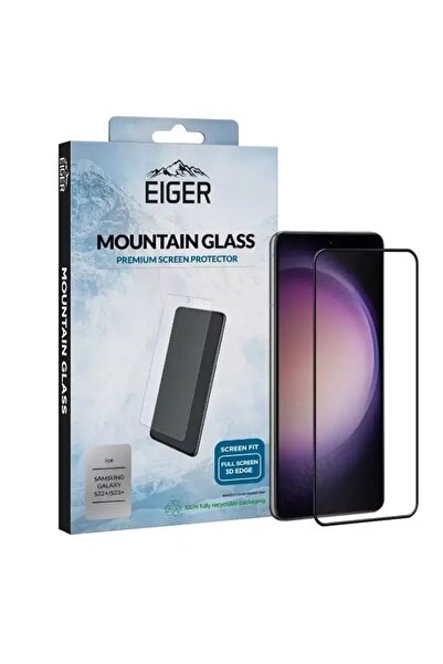 EIGER Folie Sticla 3D Mountain Glass Samsung Galaxy S23 Plus Clear