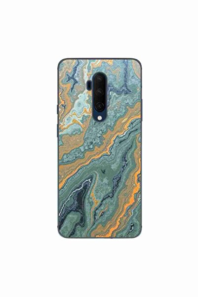 OEM Husa compatibila cu OnePlus 7T Pro Silicon Gel Tpu Model Forest Flame Marble