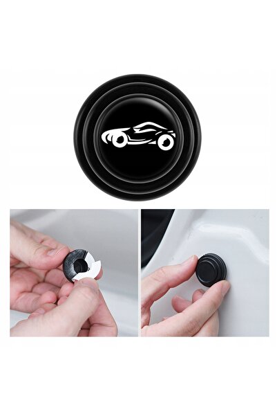 OEM Autocolant, Protectie Inchidere Silentioasa, Material Cauciuc, Banda Dubl...