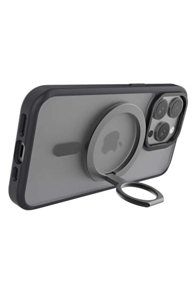 QDOS Suport inel magnetic pentru telefon, compatibil MagSafe, cu funcție de stand - Titan