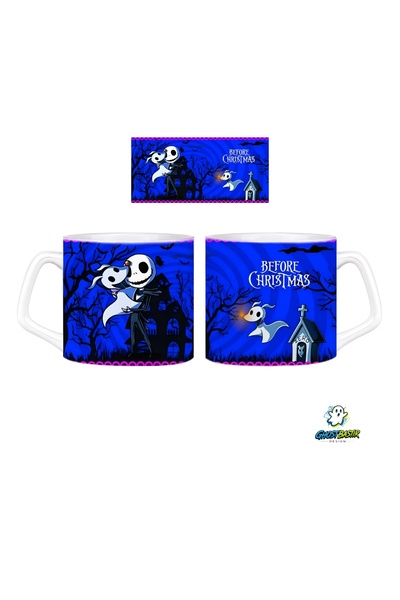 Ghostbastır Design Nightmare before Christmas Mug |   Single Piece 0586