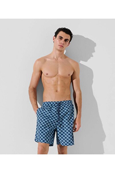 Karl Lagerfeld KL MONOGRAM - Swim boxer - all over monogram print