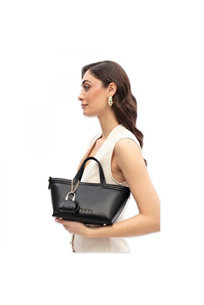 Sisley Sly_411 16X30X10 El Siyah Kadın Çanta