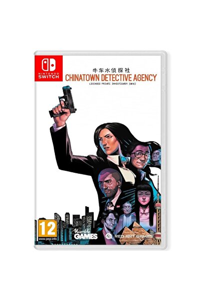 Nintendo Παιχνίδι Switch Chinatown Detective Agency 080568 12+ ετών