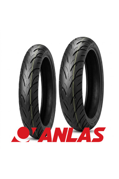 ANLAS LASTİK TVS RAIDER 125 TAKIM LASTİK 90/90-17 VE 110/80-17 TOURNEE SPORT ...