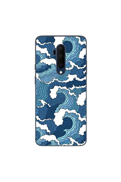 OEM Husa compatibila cu OnePlus 7T Pro Silicon Gel Tpu Model Crazy Waves