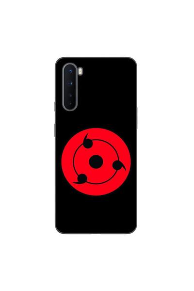 OEM Θήκη συμβατή με OnePlus Nord από σιλικόνη gel TPU με σχέδιο Sharingan