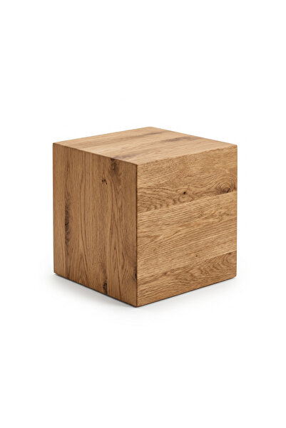 Doğal Masif Ahşap Küp 10x10 cm - Ham Hobi ve Eğitici Çocuk Bloğu