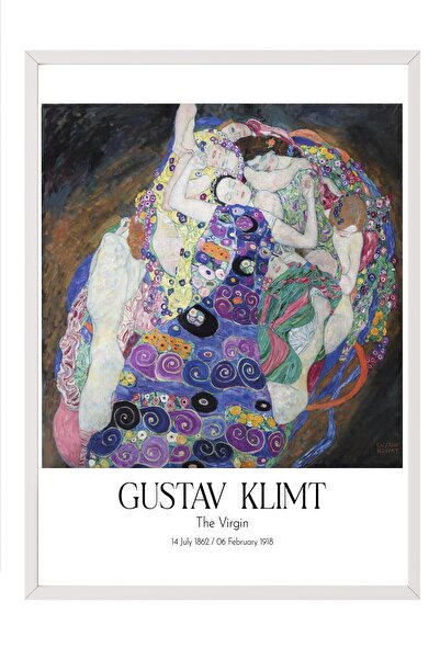 Postifull Gustav Klimt - Bogorodica, slika u belom okviru, serija umetničkih ...