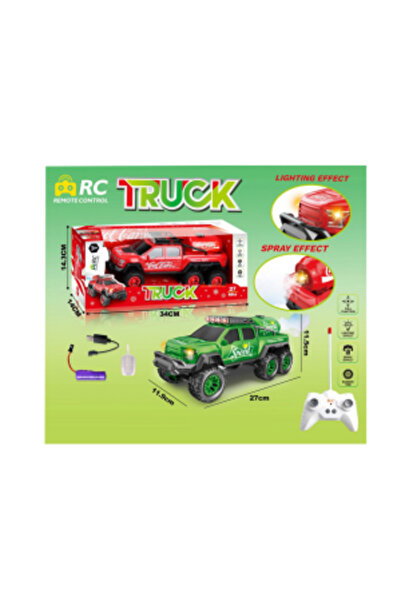 CasaDesteapta.ro Jucarie Mașină RC Truck Cool Cars 6WD cu Telecomandă, Efect ...