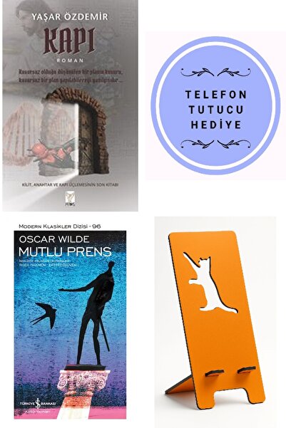 TÜRKİYE İŞ BANKASI KÜLTÜR YAYINLARI Door + Happy Prince + Phone Holder