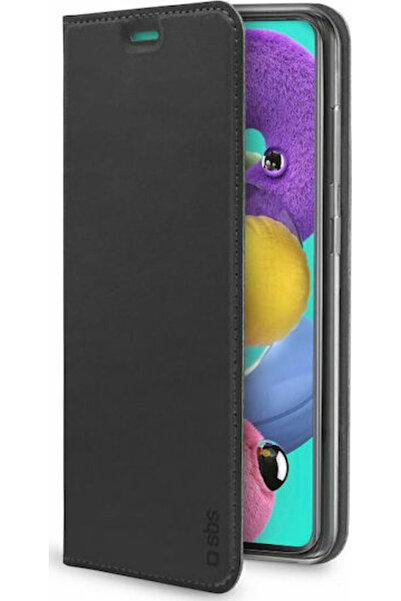 SBS Lite Book Συνθετικό Δέρμα Μαύρο (Galaxy A52 / A52s) Κωδικός: TEBKLITESAA52K