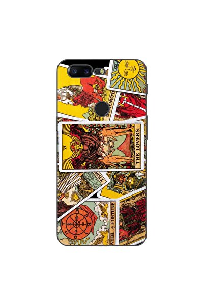 OEM Θήκη συμβατή με OnePlus 5T από σιλικόνη gel TPU με σχέδιο καρτών Ταρώ