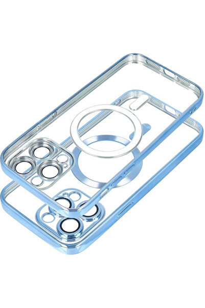 OEM Electro Mag Κάλυμμα Πλάτης Σιλικόνης Μπλε (iPhone Air)
