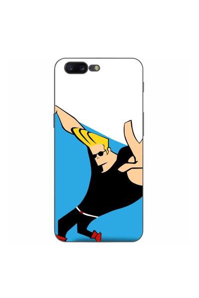OEM Калъф, съвместим с OnePlus 5, силиконов гел TPU, модел Джони Браво