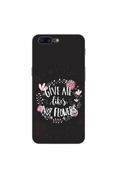OEM Husa compatibila cu OnePlus 5 Silicon Gel Tpu Model Mesaj Give Me Likes