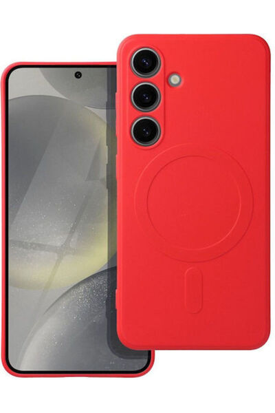 OEM Κόκκινη Θήκη Πλάτης Σιλικόνης (Galaxy S26)