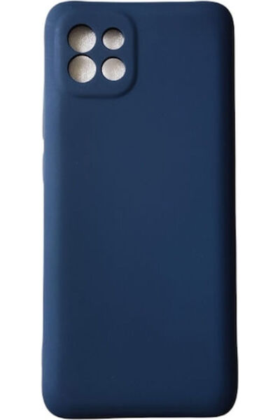 OEM Μαλακή σιλικονούχα πίσω θήκη σε μπλε χρώμα (Galaxy A03)
