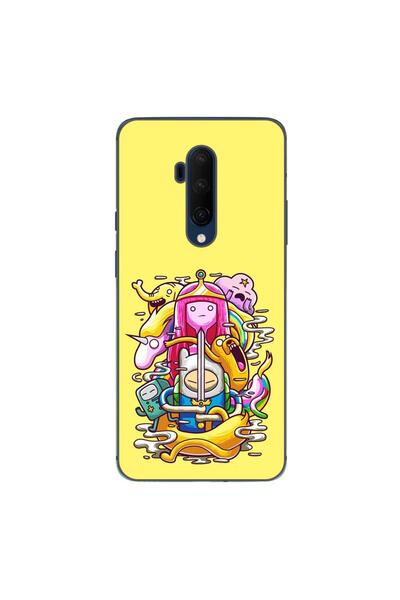 OEM Θήκη συμβατή με OnePlus 7T Pro από σιλικόνη gel TPU με σχέδιο Adventure T...