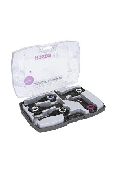 Bosch Accessory Top Bottom Set for Multifunction Tools, 6 Pieces, for Wood an...