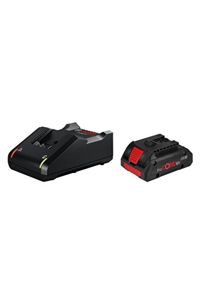 Bosch 1600A01U7U ProCORE18V 4.0Ah Battery and GAL 18V-40 Charger Top Bottom Set