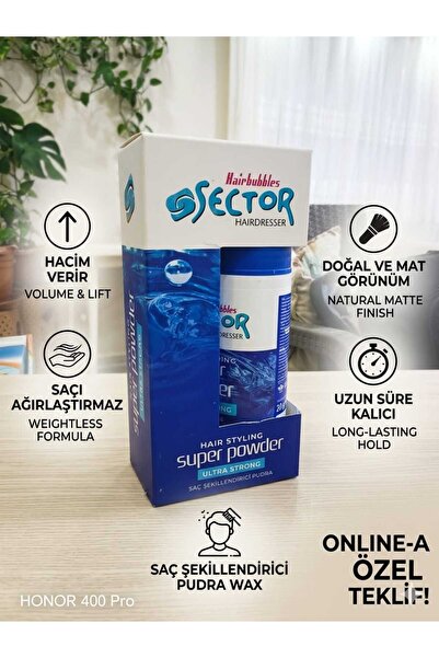 SEKTÖR WAX PUDRA 20 gr ULTRA STRONG