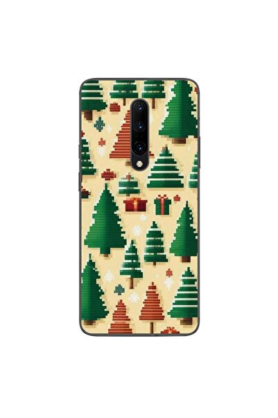 OEM Case compatible with OnePlus 7 Pro Silicone Gel Tpu Model Pixel Art Chris...