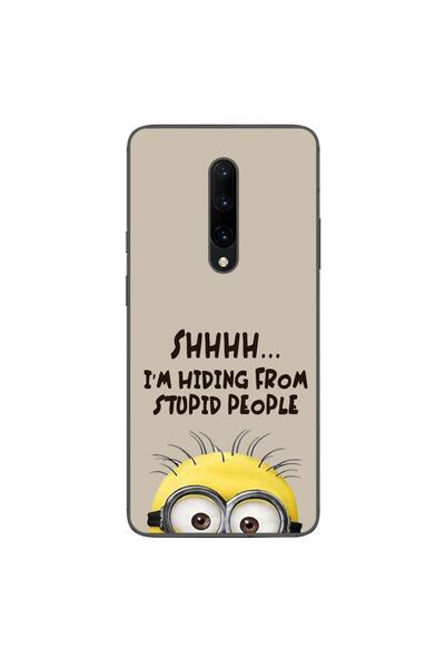 OEM Case compatible with OnePlus 7 Pro Silicone Gel Tpu Pattern Minion Messag...