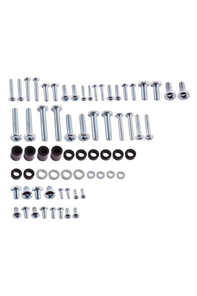 POWERTECH κιτ βιδών PT-1446 για εγκατάσταση βάσης τηλεόρασης, 68τμχ