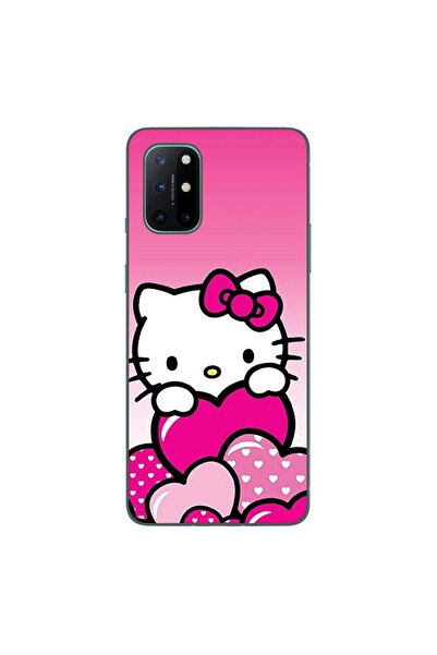 OEM Husa compatibila cu OnePlus 8T Silicon Gel Tpu Model Hello Kitty Pink Hearts