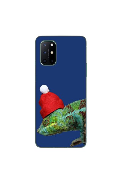 OEM Husa compatibila cu OnePlus 8T Silicon Gel Tpu Model Craciun Cameleon