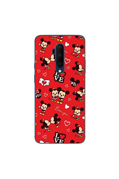 OEM Θήκη συμβατή με OnePlus 7T Pro, από σιλικόνη gel TPU, με σχέδιο Mickey Lo...