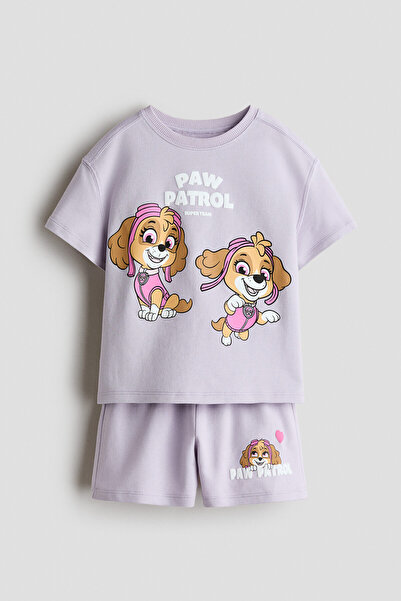 H&M 2 Parçalı Baskılı Set