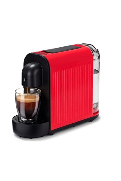Tchibo Aparat de cafea cu capsule Cafissimo NOW, 15 bari, 0.67 L, 1250 W, Roșu