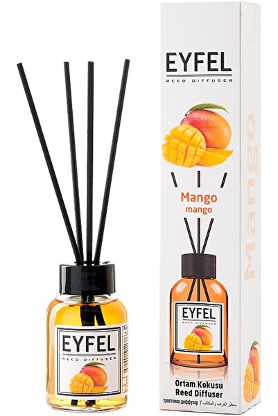 Eyfel Odorizant de cameră Mango 55 ml, parfum ambiental cu bețișoare