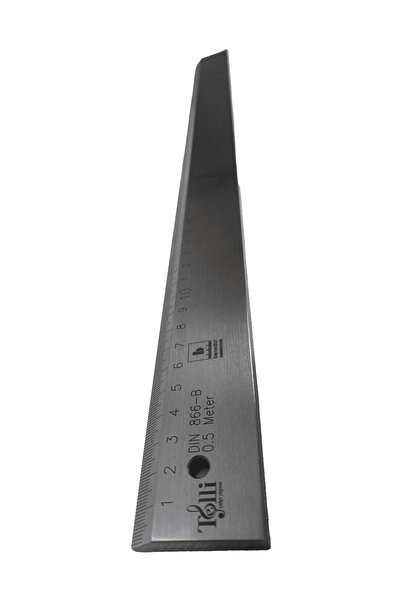 tellicalgiyapim Telli Çalgı Yapım Dereceli Cetvel 100 cm – Çelik Mastar