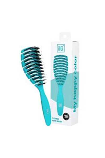İlü Perie de par Ilu My Happy Color Flexible Vent Brush Ocean Blue