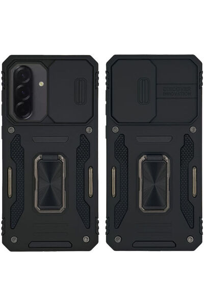Other Θήκη Τηλεφώνου Samsung Galaxy A36 5G Ring Armor Camshield Sonique Μαύρη
