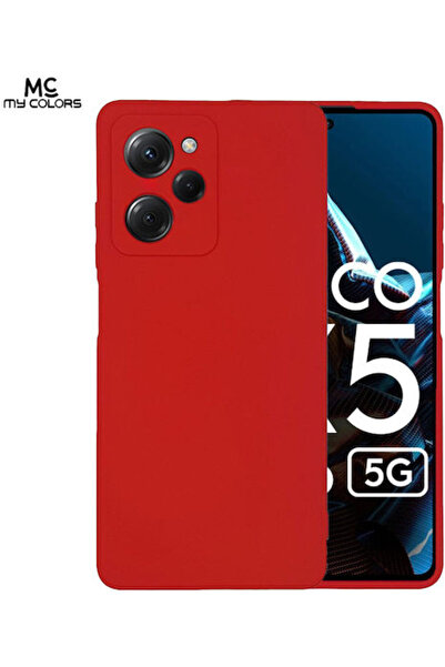 Other Θήκη Σιλικόνης My Colors Sonique Xiaomi Poco X5 Pro 5g Κόκκινο
