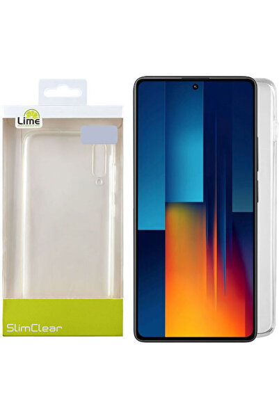 Lime&co Lime Slimclear Πίσω Θήκη Σιλικόνης Διαφανής (Xiaomi Poco M6 Pro) Κωδι...