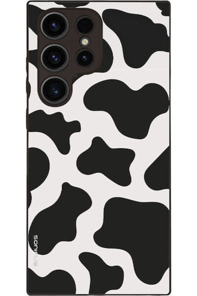 Other Sonique Θήκη Σειράς Animal Print για Samsung Galaxy S23 Ultra Αγελάδα 01