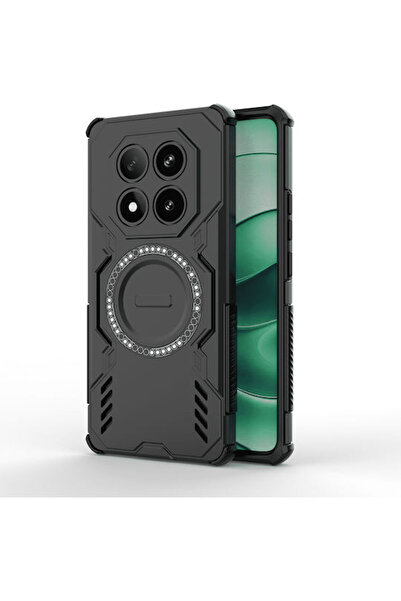 Techsuit Πλαστικό Μαύρο Πίσω Κάλυμμα (Redmi Note 14 Pro 4G)