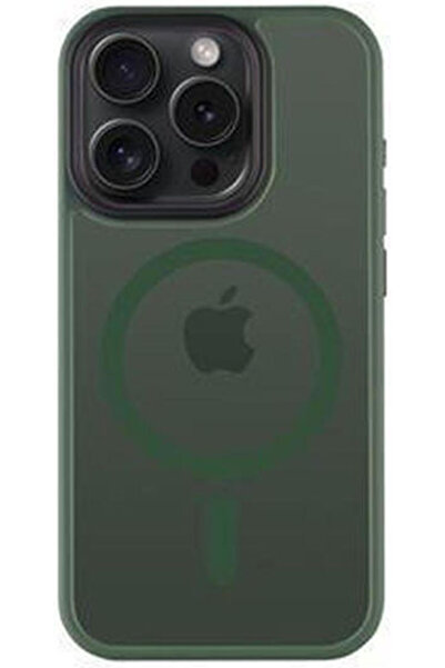 Tactical Magforce Πίσω Κάλυμμα Σιλικόνης / Πλαστικό Πράσινο (iPhone 15 Pro) Κ...