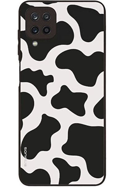 Other Σειρά Sonique Animal Print Samsung Galaxy A12 Θήκη Αγελάδα 01